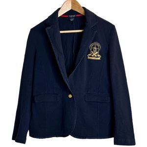 U.S. Polo Assn. Navy Blazer with Gold Emblem